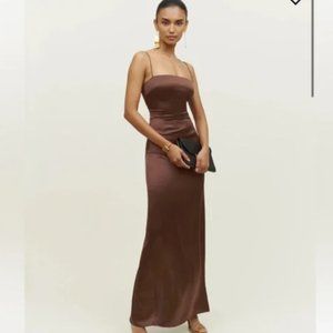 REFORMARTION SILK MAXI DRESS